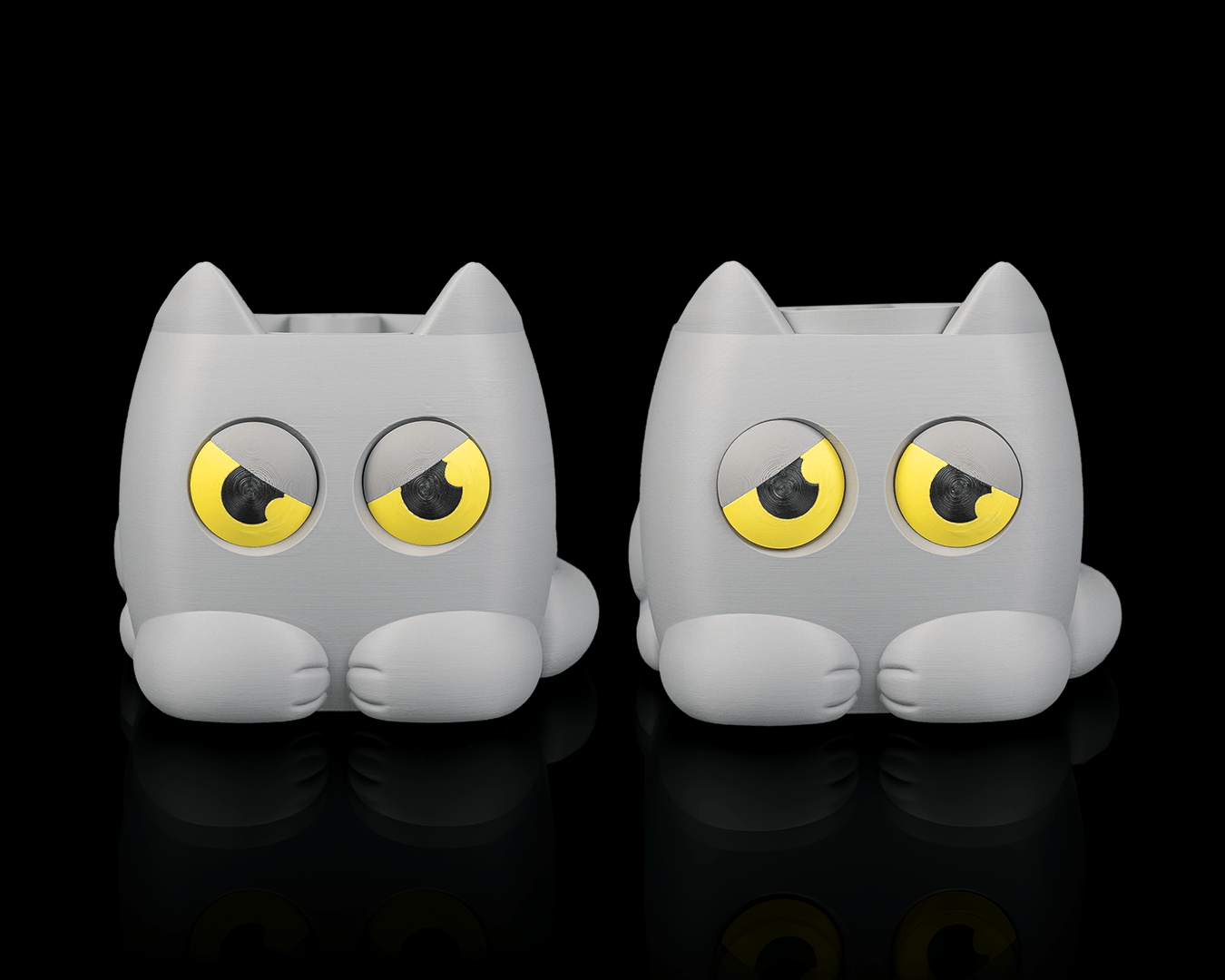 Grumpy Kitty - Planter