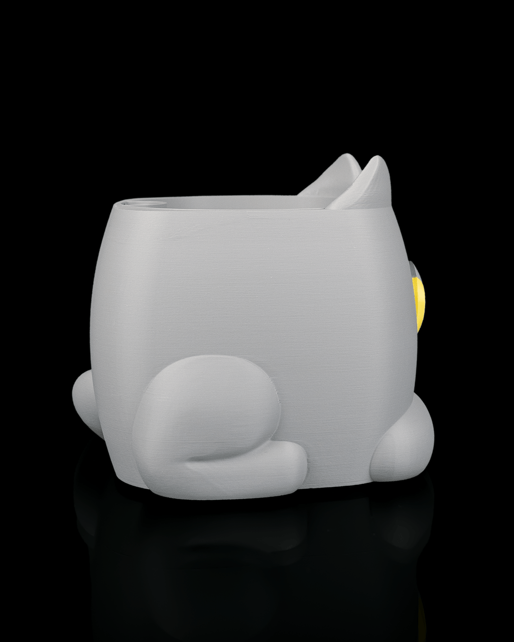 Grumpy Kitty - Planter