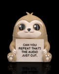 Unbothered Sloth